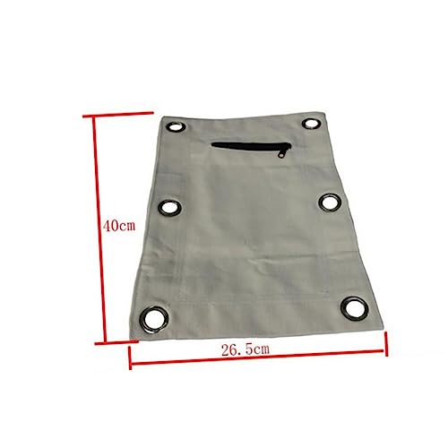 INOOMP Wall Mounted Canvas Fitness Sandbag for Boxing Training Small Empty Workout Bag with Reinforced Brass Buckle Suitable for Martial Arts Like Kickboxing and Karate