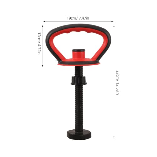 Toddmomy Adjustable Kettlebell Handle Converter Kit Plastic Base 12.59in