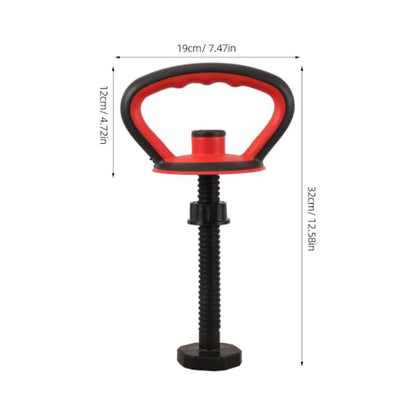 Toddmomy Adjustable Kettlebell Handle Converter Kit Plastic Base 12.59in