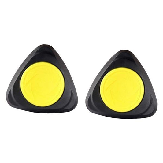 2X Core Sliders Exercise Gliding Discs for Hardwood & Carpet Floors, Spiral Design Gym Gliders for Squats, Core Training, Fitness Equipment