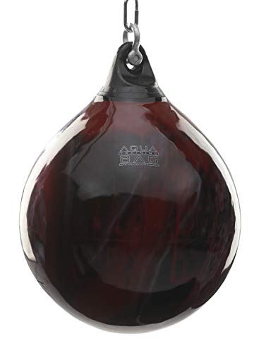 Aqua Training Bag 21" 190 Pound Heavy Punching Bag | Made in The USA and Built to Last | Easier On Joints So You Can Train for Longer | Water-Filled & Versatile - color: Blood Red