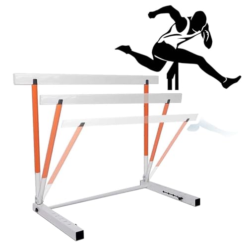 Obstacle Hurdle Foldable for School Gym, Soccer Speed Agility Hurdles Portable, Adjustable Track Field Hurdles, Sport Training Equipment