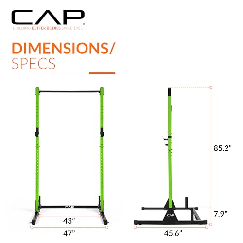 CAP Barbell Power Racks and Attachments - style: FM-905Q Green