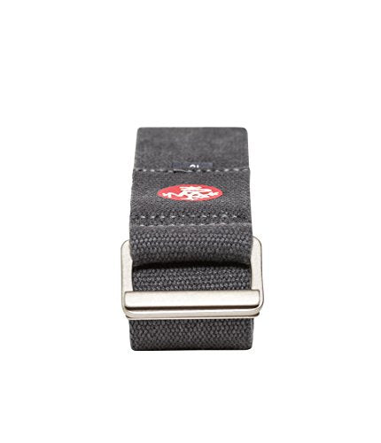 Manduka Align Yoga Strap - color: Thunder Grey, size: 10 Feet