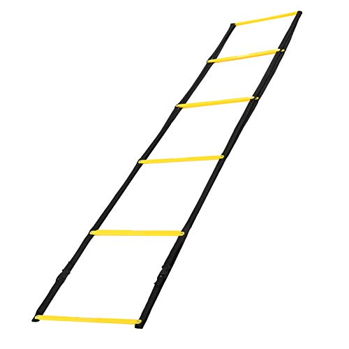 Speed Ladder for Football Footwork Training, Agile Speed Training Ladder with Anti - Slip Rungs, 14.4ft Fixed 10 - Rung Design with Carry Bag for Soccer Drills