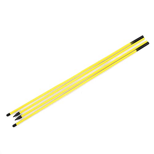 Alignment Stick, Fiberglass Practice Stick with PVC Tube, 2 Section 48.23 Inch Foldable Design, Swing Putting Line Setup Aid for Golfers Training