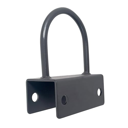 Sunny Health & Fitness Power Cage Squat Rack Upgrade Attachments, Dip Bar, Plate Bar Holder, Belt Squat, J Hook, Lat, Adapter, U Ring, Pull Up Bar, Landmine, Captain's Chair, Tricep Rope For Home Gym - style: U-Ring