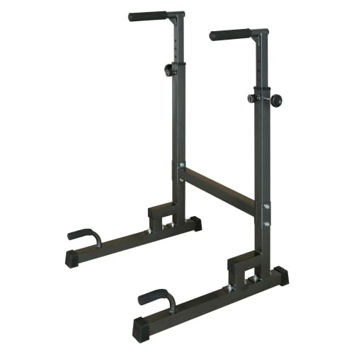 Power Tower Pull Up Bar Station Workout Dip Station for Home Gym Strength Training Fitness Equipment