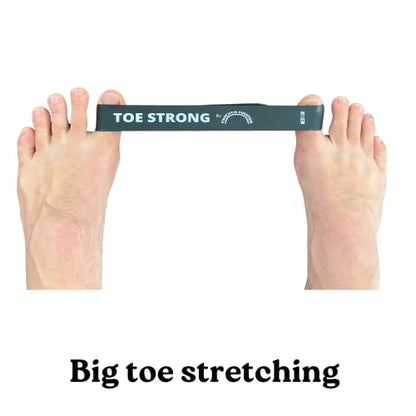 Fasciitis Fighter Toe Strong Resistance Bands | Toe and Foot Strengthening | 3 Resistance Levels for Plantar Fasciitis, Arch Strength and Foot Function