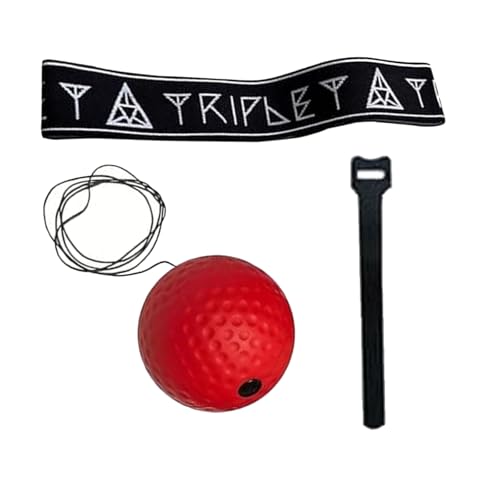 1pc Boxing Reaction Training Tool，Portable Speed Ball Boxing Trainer，Adjustable Headband Boxing Accessory，Reaction & Speed Training Equipment