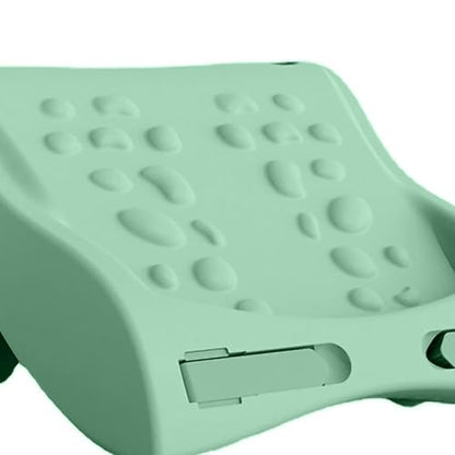 Haofy Calf Stretch Board Enhances Flexibility and Reduces Muscle Tension for Athletes Lightweight Foldable Design Stores Easily At Home Gym Non Slip Surface Supports Yoga Dance Rehab (Green)