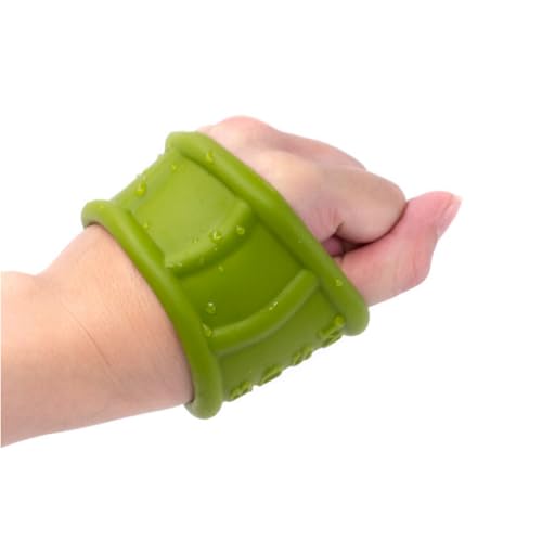 Silicone Cock Ring Ball Testicle Stretcher for Men-UFZ140(3pcs-Green) - color: 3pcs-green
