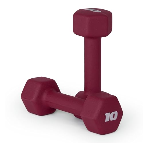 CAP Barbell Neoprene Dumbbell Weights Pairs & Sets | Color Series - style: 10 lb Pair
