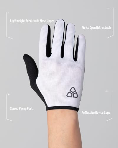 Bike Gloves - Summer Thin Touch Screen Cycling Gloves for Driving, Running, Hiking