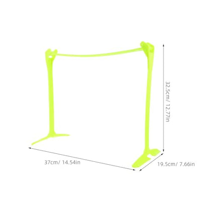 GLEAVI Soccer Agility Training Hurdle Adjustable Foldable Plastic Speed Hurdles for Football Practice Equipment Athletic Speed Training Tool