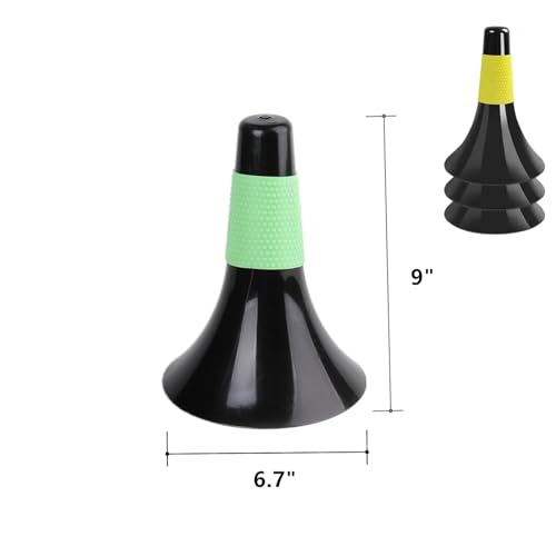 8 Pack Training Sport Cone, 9 Inch Agility Marker Cones, Basketball Training Cones for Soccer Football, Field Markers Speed Grab Drills and Training