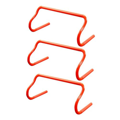 Totority 3pcs Detachable Agility Speed Training Hurdles Portable Running Drills Equipment Adjustable for Soccer Basketball Athletes Sports Practice