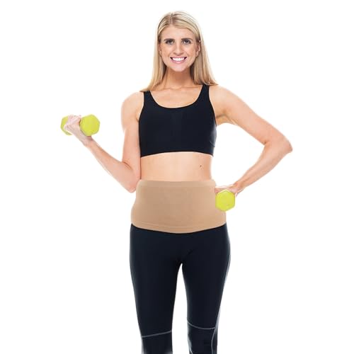 2pcs Adjustable Neoprene Waist Trimmer Belts for Men Women with Sweat-resistant Lumbar Support Compression Trainer for Powerlifting Running Basketball Fitness