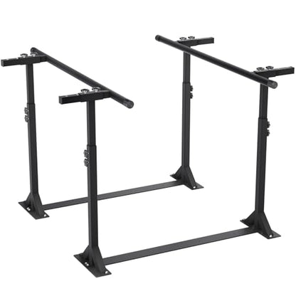 Parallel Bars for Physical Therapy Adjustable Height & Width Parallel Bars for Home 670LBS Steel Physical Therapy Parallel Bars for Rehab & Walking Balance Issues