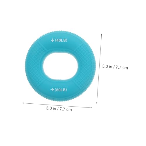 3Pcs Hand Grip Strength Trainer Multi-resistance Forearm Exerciser Rings for Grip and Finger Strength Portable Practical Hand Training Tool