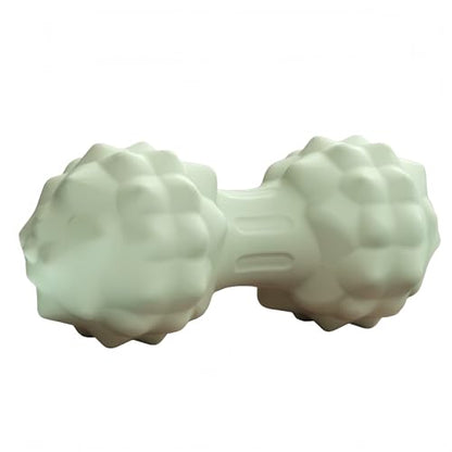 Fascia Massage Ball, TPR Trigger Point Ball & Peanut Ball for Men Women Muscle Relief Yoga Fitness ([Green] Peanut Ball) - color: [Green] Peanut Ball