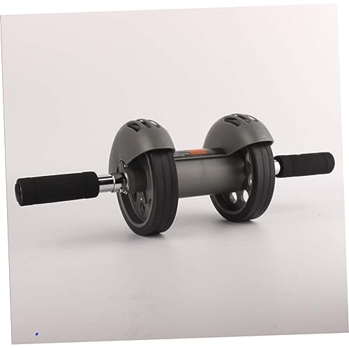 VICASKY Automatic Rebound Dual Wheel Ab Roller with Non Slip Handles and Kneeling Pad Core Trainer for Home Gym Fitness Low Noise Smooth Exercise Wheel for Abs Arms and Back Workout