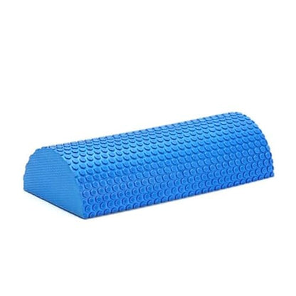 30-45cm Half Round EVA Massage Foam Roller Yoga Pilates Fitness Equipment Balance Pad Yoga Blocks With Massage Floating Point