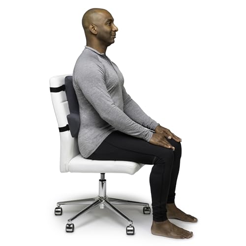 OPTP Thoracic Lumbar Back Support – Posture Support, 16"H x 12"W x 3"D