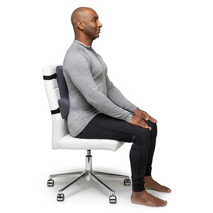 OPTP Thoracic Lumbar Back Support – Posture Support, 16"H x 12"W x 3"D