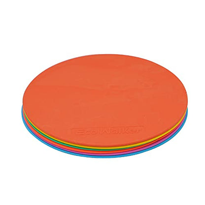 Spot Markers 6pcs 4inch 6inch 8inch 10inch 12inch Floor Marker for Kids Agility Training