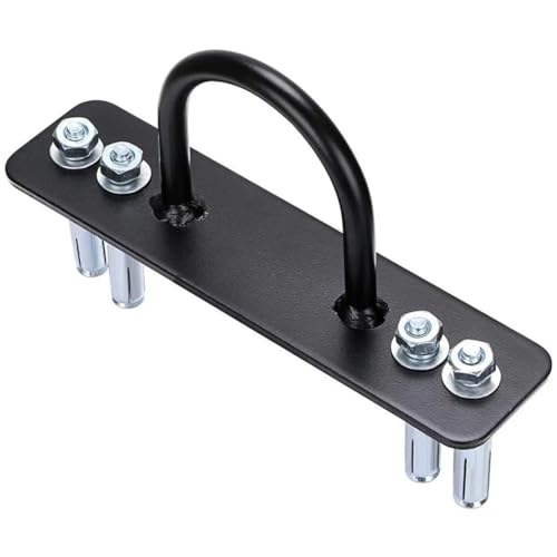 Battle Rope Anchor Stake Kit Wall Mount Bracket Metal for Strength Training Gym Hammock Suspension Straps Yoga