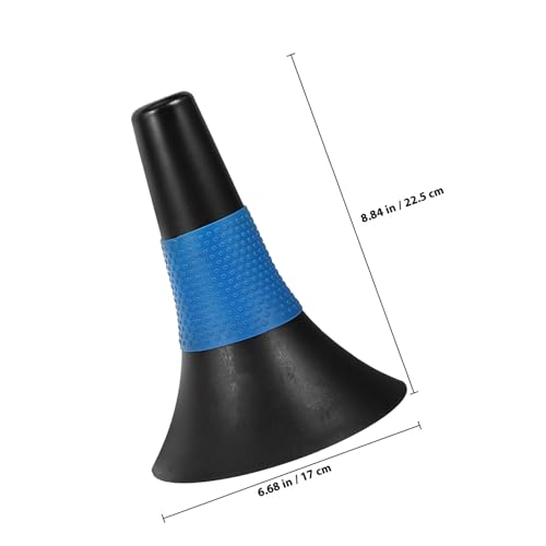 6pcs Soccer Training Cones Agility Hurdles Road Obstacle Markers 23cm Sturdy Football Sports Safety Cones for Outdoor Soccer Practice