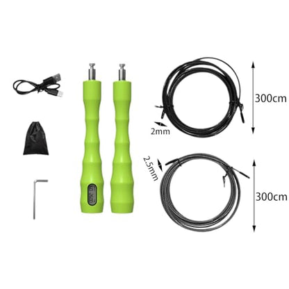 Speed Skipping Rope, Digital Counting, Non-Slip Handle with Counter, Comfortable Grip, Aerobic Exercises