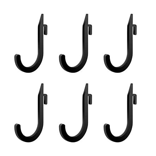 6PCS Squat Rack Holder Attachments for Home Gym Storage Heavy Duty Weight Rack Holder with Storage Hook for Resistance Bands Barbell Collars and Gym Accessories Gym Organization Made Easy with
