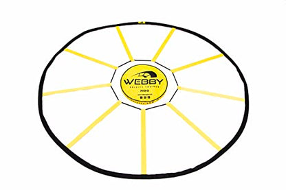 Webby Agility Trainer – Circle Speed and Agility Ladder for High Intensity Reactive Footwork Drills and Skills – A Circular Piece of Reaction Training Equipment That Changes The Way You Move - style: Mini