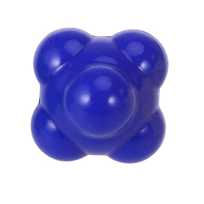 Totority Reaction Ball Hexagonal Training Silicone Wrist Ball Exerciser for Baseball Agility Reflex Training