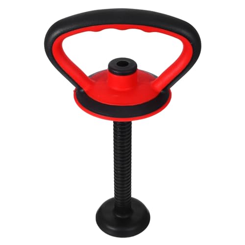 Adjustable Kettlebell Handle with Stable Base and Nut Quick Assembly Ergonomic Grip for Strength Training Full Body Workouts Home Gym 14.17X7.28X4.80In