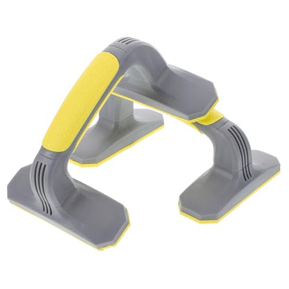 Happyyami 2Pcs Pushup Handles Non-slip Ergonomic Stands for Floor Exercise Home Fitness Strength Training Lightweight Portable for Full Body Workout