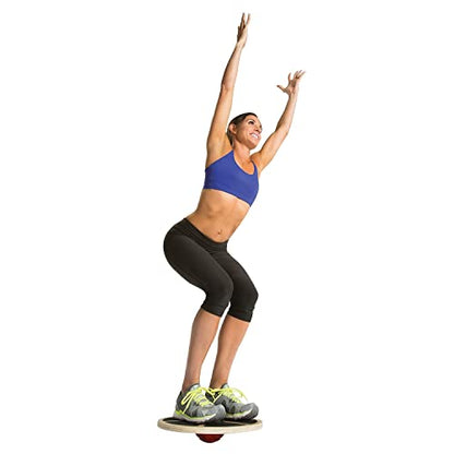 GoFit Wood Wobble Board