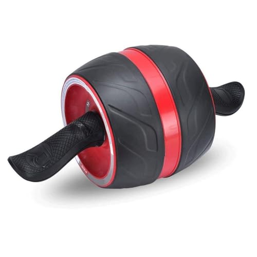 Ab Roller Wheel and Knee Mat, Abs Workout Equipment for Abdominal & Core Strength Training, Home Gym Fitness Exercise Wheels for Women Men, Abdominal Wheel - color: M-Red
