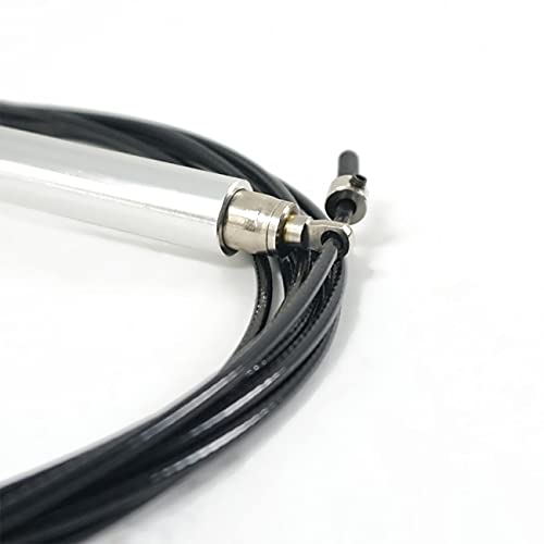 Titan Fitness Speed Jump Rope 10' Adjustable Length Cable Solid Aluminum Handles