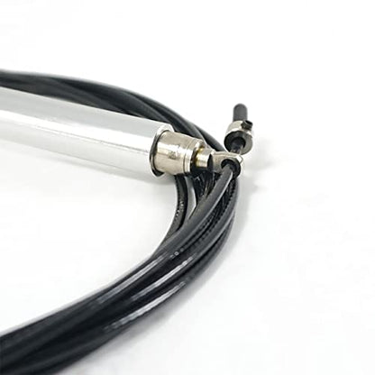 Titan Fitness Speed Jump Rope 10' Adjustable Length Cable Solid Aluminum Handles