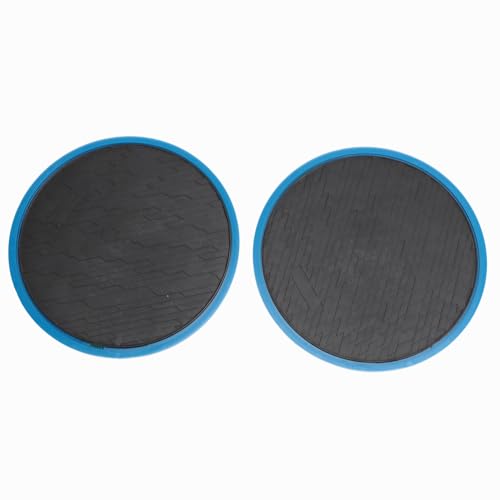 plplaaoo Exercise Core Sliders Compact Dual Sided Gliding Discs for Full Body Workout Build Functional Core Strength at Home or Gym ABS Material 7 Inch Diameter Set of 2