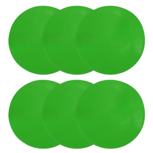 PATIKIL Spot Markers, Non-Slip Floor Dots Agility Markers Flat Field Cones Poly Dots for Gym PE Speed Training