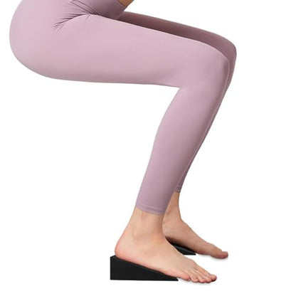 Colaxi 2X Yoga Wedge Squat Wedge Block Slanting Board Improve Lower Leg Strength Slant Board Calf Stretcher for Foot Stretching