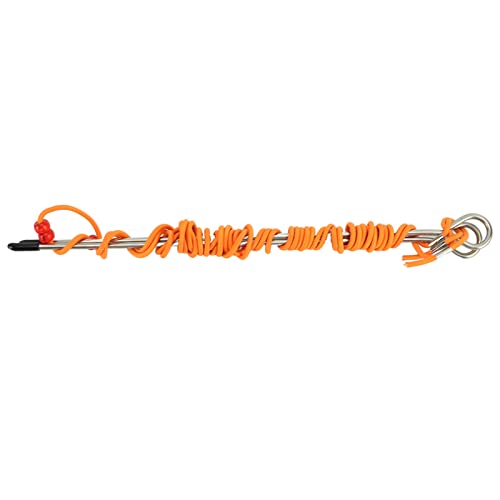 Golf Alignment Stick Swing Trainer Aid, Golf Training Aid Equipment, Telescopic Elastic String 2.5M - 5M, Metal Posture Corrector for Putting and Swing Practice with