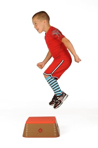 WOD Toys® Plyo Box Mini - Safe, Durable Jump Plyometric Box Toy for Kids Fitness Participation - Kid Gym Workout and Exercise Equipment for Toddlers and Children