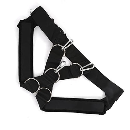 Weight Bearing Shoulder Strap Sled Harness for Training and Workouts Combination Fitness Products