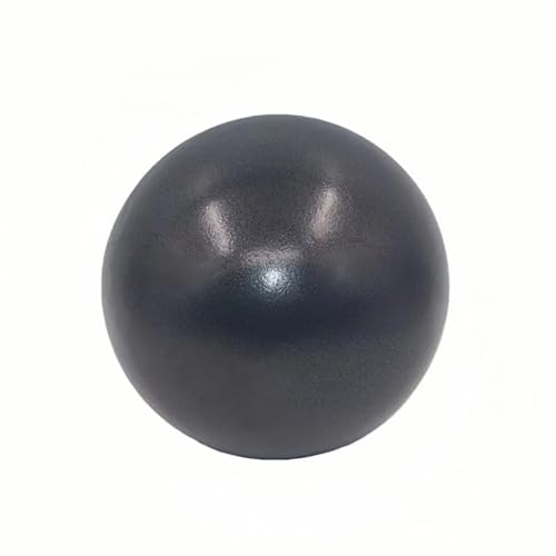 Small Pilates Ball 9 Inch Small Exercise Ball Mini Workout Yoga Balls for Gym Yoga, Core Training, Fitness, Workout, Stability, Improves Balance - color: black-1 Pcs