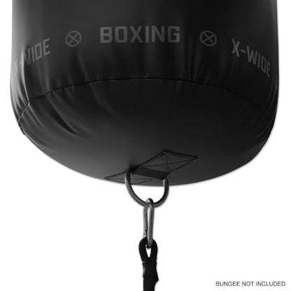 Meister 90lb Filled X-Wide Boxing Heavy Bag w/Double-End Attachment